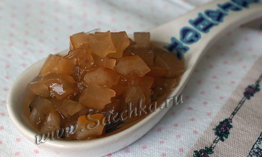 Рецепт варенья из кабачков украинский ананас