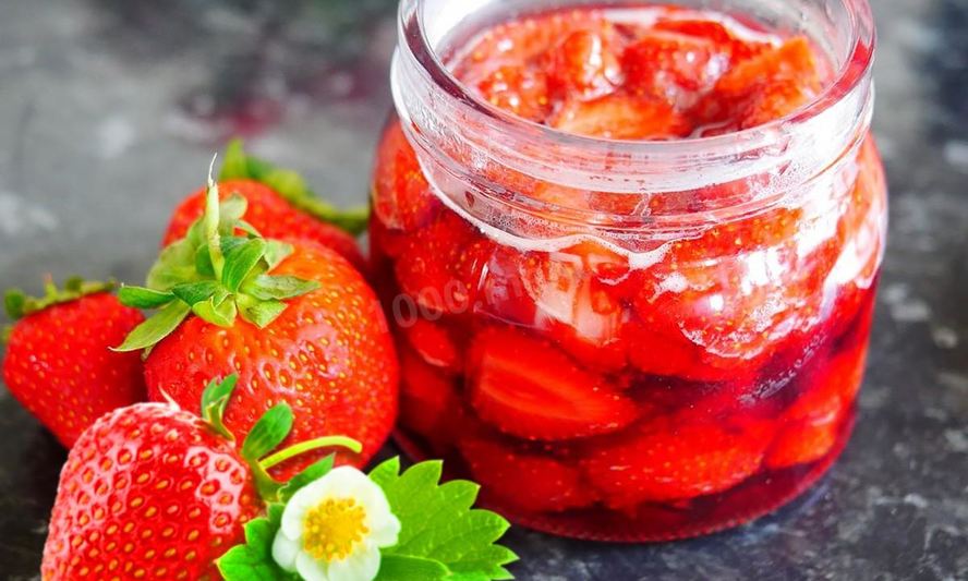 Рецепт варенья из клубники с желирующим сахаром
