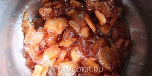 варенье из красных яблок