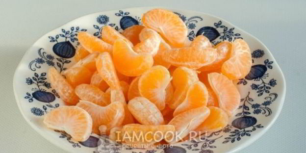 варенье из мандаринов дольками