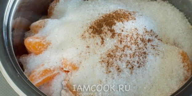 варенье из мандаринов дольками