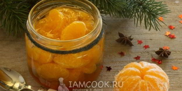 варенье из мандаринов дольками