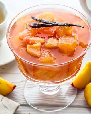 Варенье из персиков с ванилью