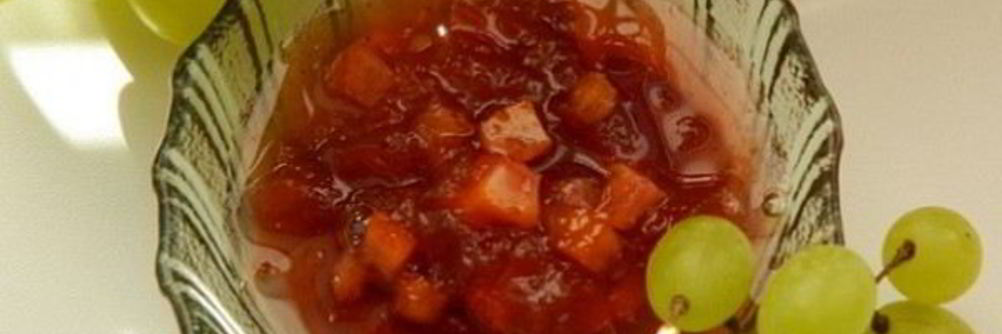 Варенье из слив с яблоками