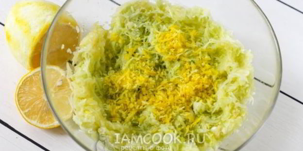 варенье из тертых кабачков с лимоном