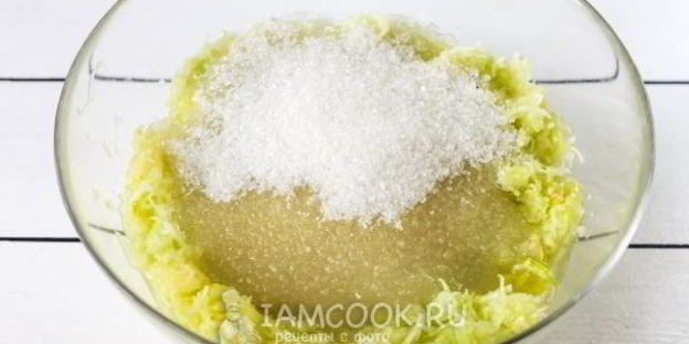 варенье из тертых кабачков с лимоном