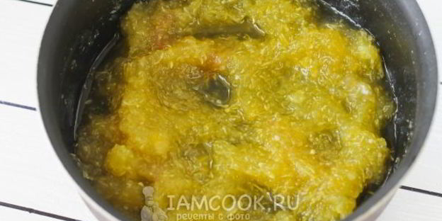 варенье из тертых кабачков с лимоном
