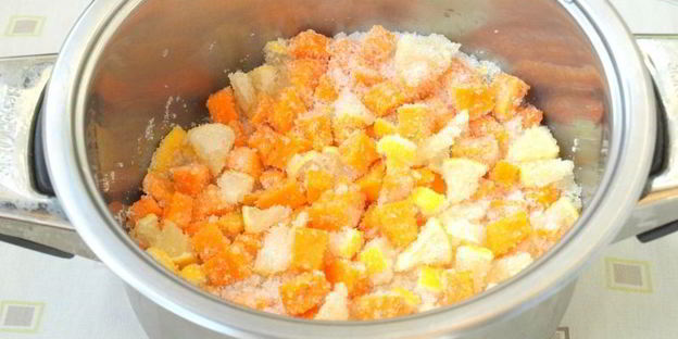 варенье из тыквы с лимоном кусочками