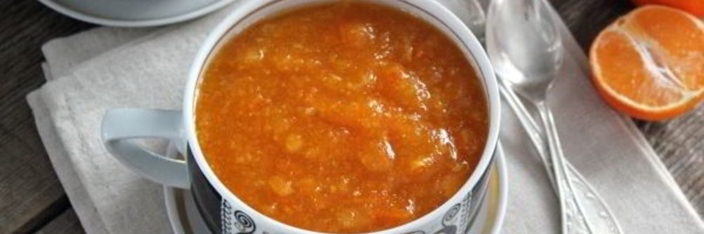 Варенье из тыквы с мандаринами