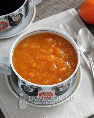 Варенье из тыквы с мандаринами