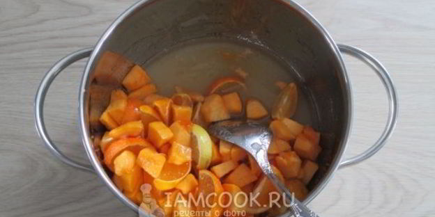 варенье из тыквы с мандаринами