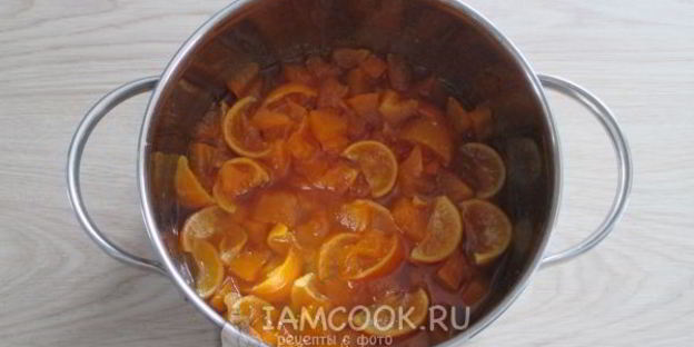 варенье из тыквы с мандаринами