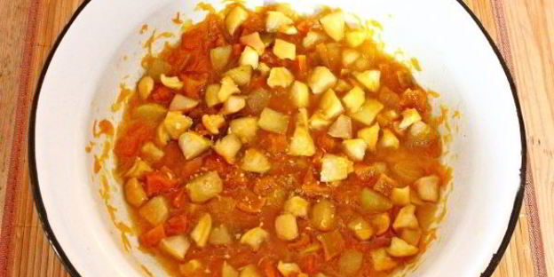 варенье из тыквы с яблоками на зиму
