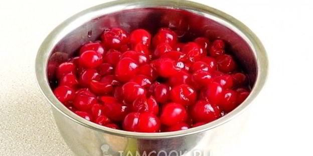 варенье из вишни с малиной