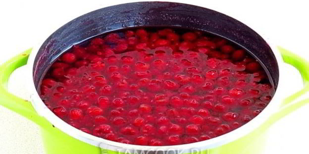 варенье из вишни с малиной