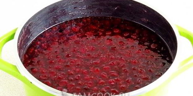 варенье из вишни с малиной