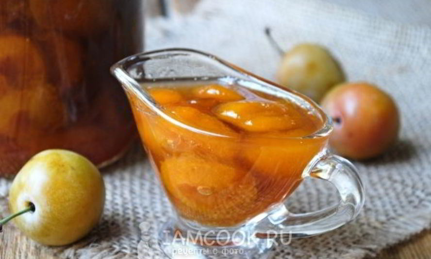 Рецепт варенья из желтых слив