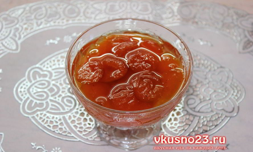 Рецепт варенья из жерделы