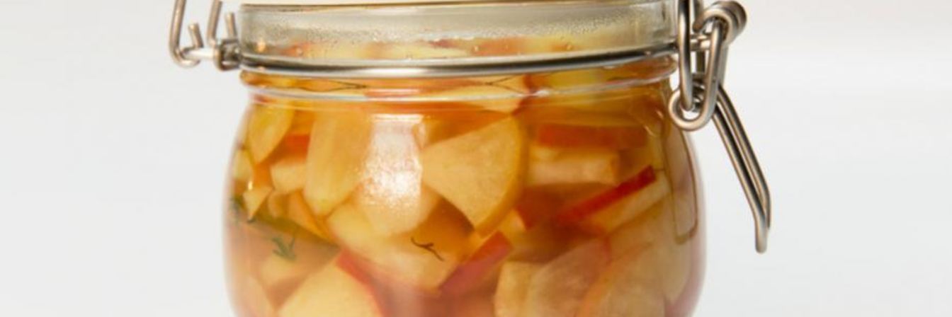 Яблочное варенье с имбирем