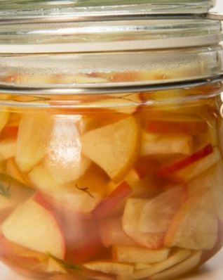 Яблочное варенье с имбирем