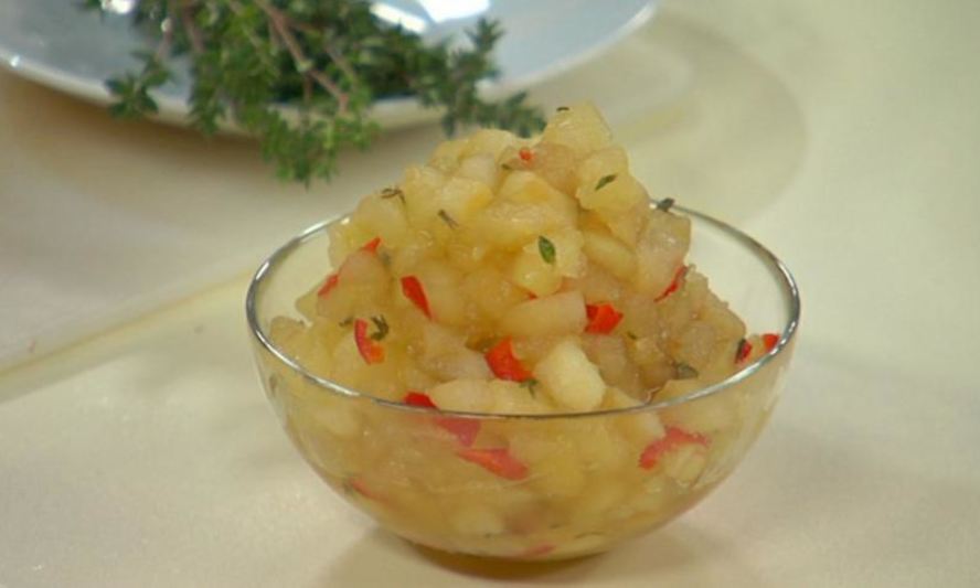 Рецепт яблочного конфитюра с чили