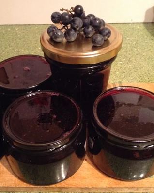 Желейное варенье из дикого винограда