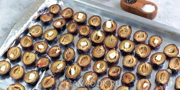 вяленая слива в масле на зиму