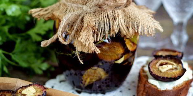 вяленая слива в масле на зиму