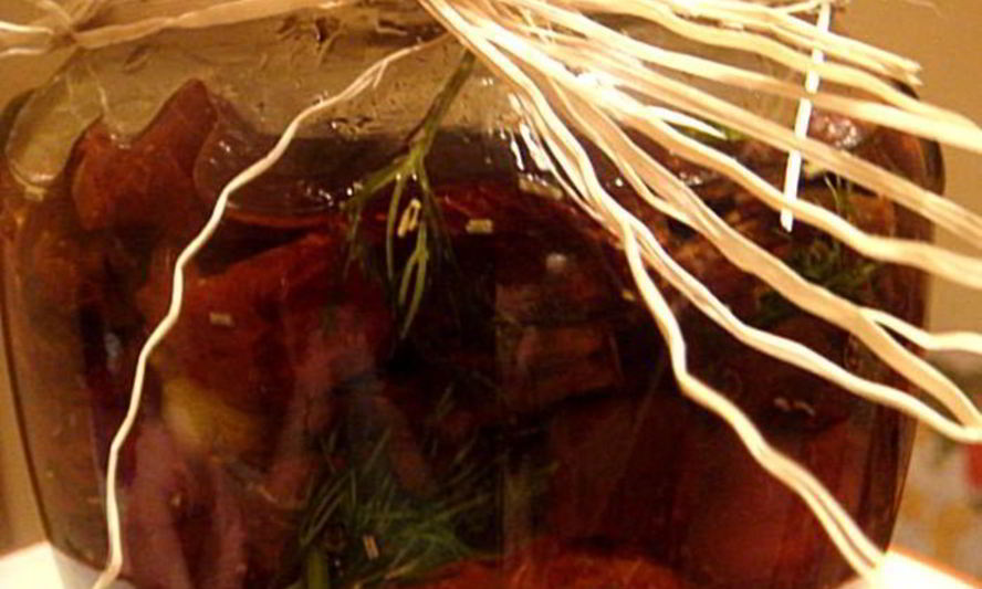 Рецепт вяленых помидорок