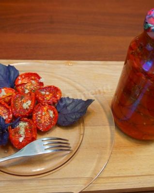 Вяленые томаты Проще не бывает в духовке на зиму