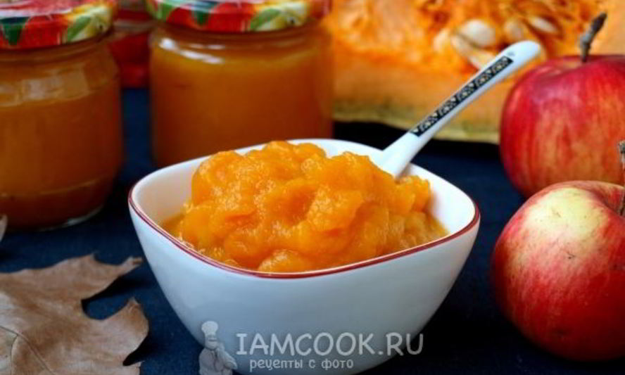 Рецепт яблочно-тыквенного пюре на зиму