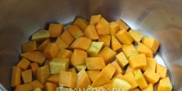 яблочно-тыквенное пюре на зиму