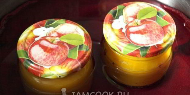 яблочно-тыквенное пюре на зиму