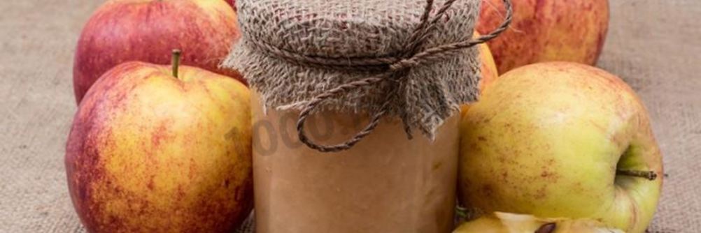 Яблочное пюре без сахара на зиму