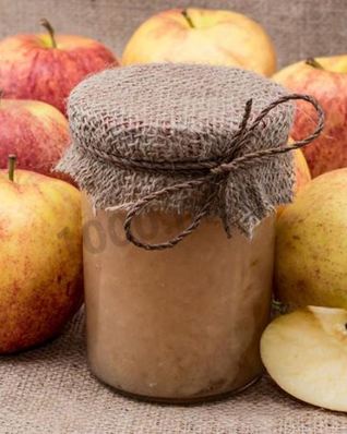 Яблочное пюре без сахара на зиму