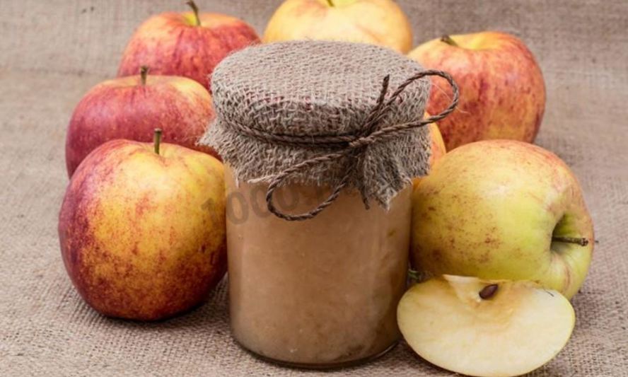 Рецепт яблочного пюре без сахара на зиму