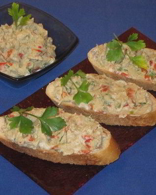 Заготовка из баклажанов и сладкого перца