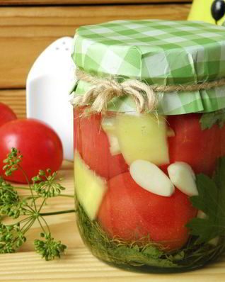 Закатка томатов на зиму