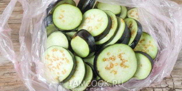 заморозка баклажанов на зиму