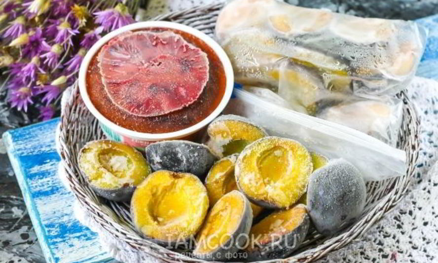 Рецепт заморозки слив на зиму