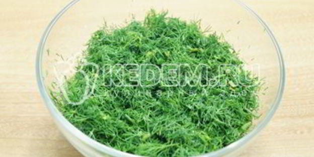 заморозка укропа на зиму