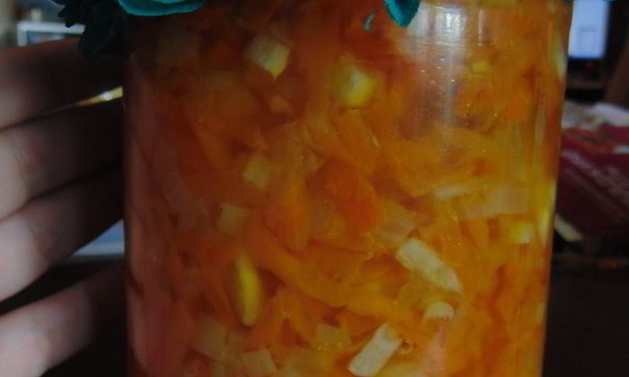 Рецепт зажарки для супов на зиму