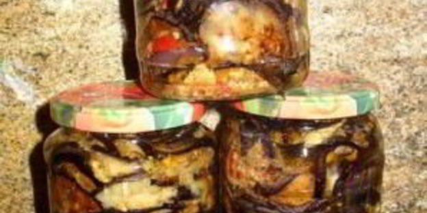 жареные баклажаны на зиму