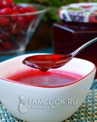 Желе из кизила на зиму