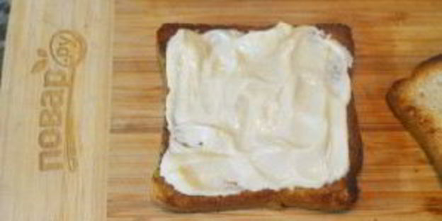 бутерброд с беконом