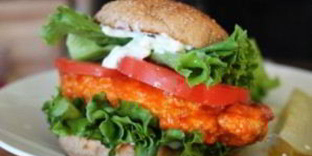 бутерброд с курицей