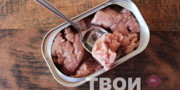 бутерброд с печенью трески