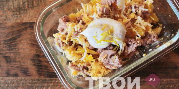 бутерброд с печенью трески