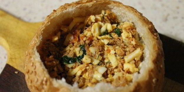 бутерброд сытный