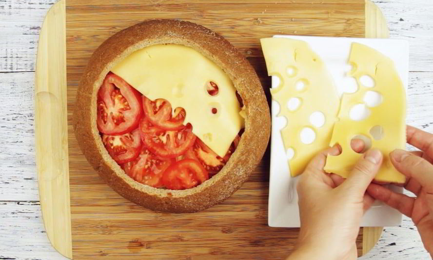 Рецепт бутерброда в духовке